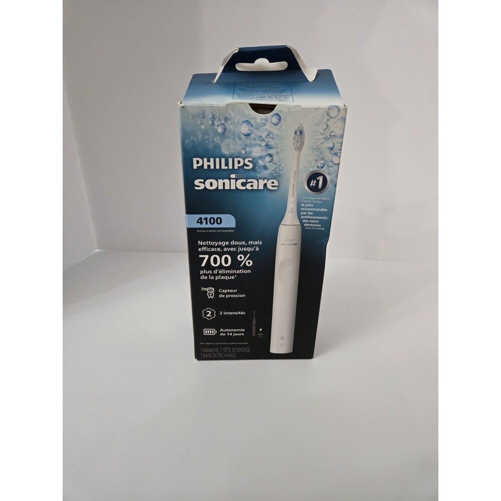 NEW Philips Sonicare 4100 Rechargeable Electric Toothbrush White